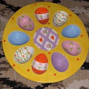 Easter Egg Plate